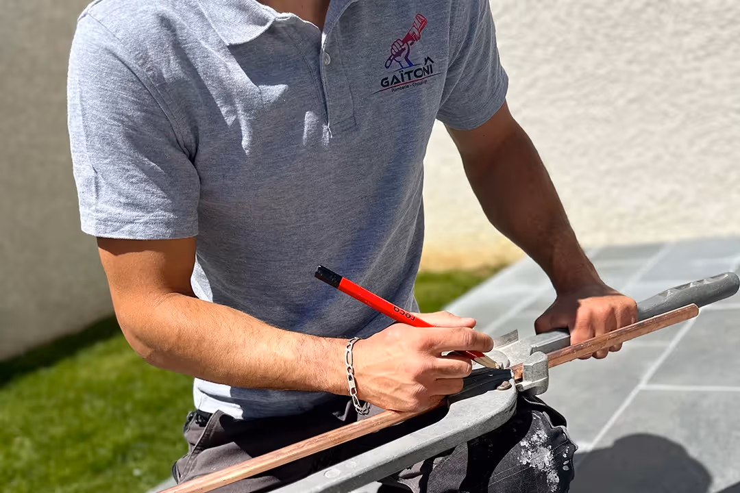 Création d'un site web wordpress pour une entreprise de plomberie pour Gaïtoni Plomberie